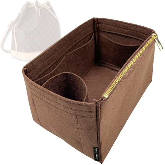 Bag Insert for (LV, Nano Noé) Organizer Tote Purse Organiser Liner Shaper [Premium Felt Material]