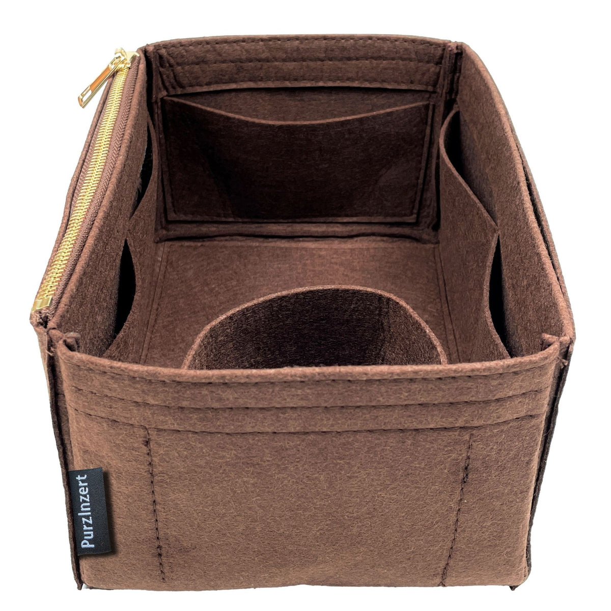 Bag Insert for (Christian Louboutin, By My Side leather bucket bag) Organizer of Felt Fabric
