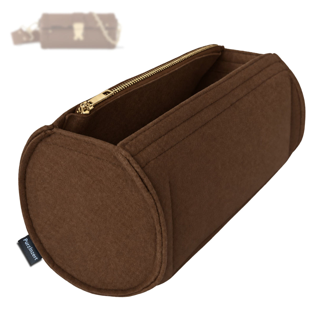 Bag Insert for (LV, Papillon Trunk) Organizer Tote Purse Organiser Liner Shaper [Premium Felt Material]