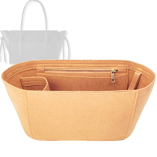 Bag Insert for (Mulberry, Soft Bayswater) Organizer Tote Purse Organiser Liner Shaper [Premium Felt Material]