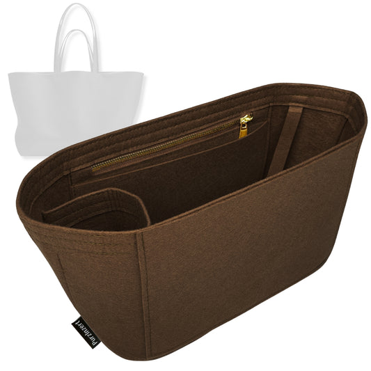 Bag Insert for (Cuyana, Small Easy Tote) Organizer Tote Purse Organiser Liner Shaper [Premium Felt Material]