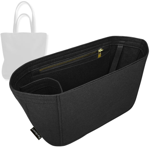 Bag Insert for (Cuyana, Tall Easy Tote) Organizer Tote Purse Organiser Liner Shaper [Premium Felt Material]