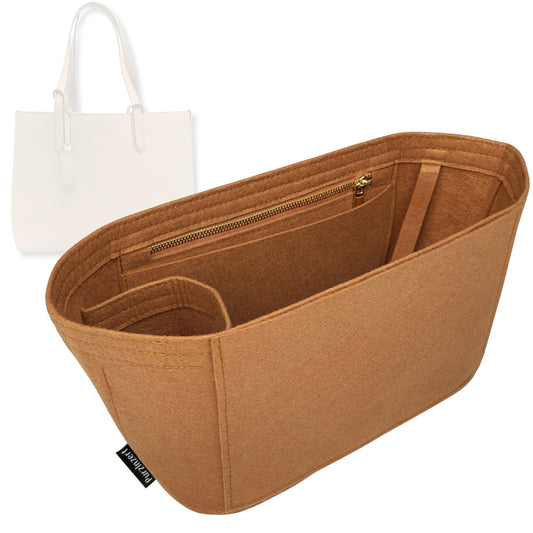 Bag Insert for (Prada, Re-Nylon and Saffiano Leather Duffel) Organizer Tote Purse Organiser Liner Shaper [Premium Felt Material]