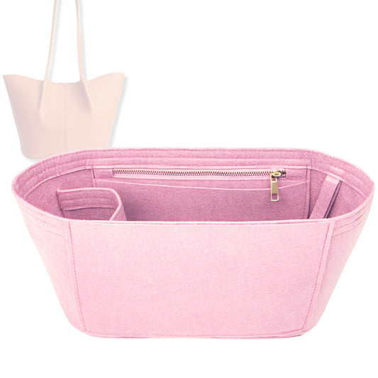 Bag Insert for (Portland Leather Goods, Devan Bucket Tote Classic) Organizer Tote Purse Organiser Liner Shaper [Premium Felt Material]