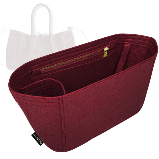 Bag Insert for (Bottega Veneta, Pinacoteca Medium) Organizer Tote Purse Organiser Liner Shaper [Premium Felt Material]