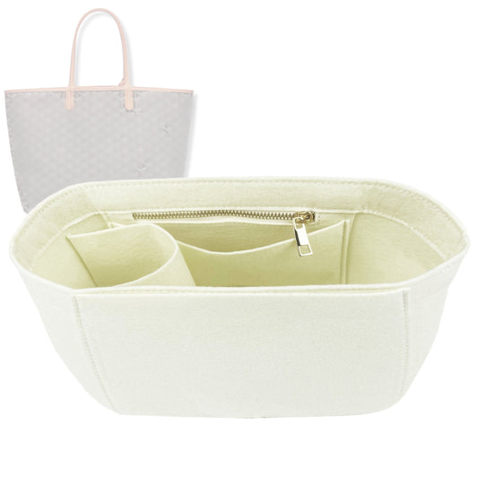 Bag Insert for (Goyard, St Saint Louis GM (Large)) Organizer Tote Purse Organiser Liner Shaper [Premium Felt Material]