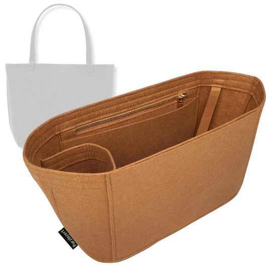 Bag Insert for (The Row, Small Park Tote Bag) Organizer Tote Purse Organiser Liner Shaper [Premium Felt Material]