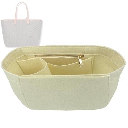 Bag Insert for (Goyard, St Saint Louis PM (Small)) Organizer Tote Purse Organiser Liner Shaper [Premium Felt Material]