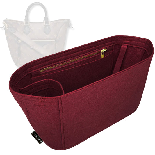 Bag Insert for (LV, Tournelle MM (Medium)) Organizer Tote Purse Organiser Liner Shaper [Premium Felt Material]