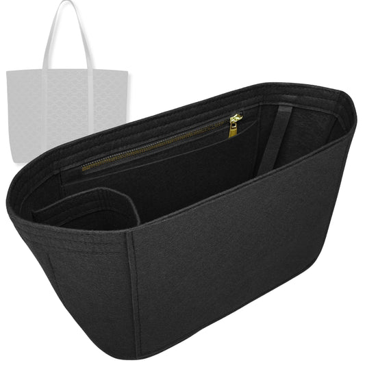 Bag Insert for (Celine, HORIZONTAL MUSEUM BAG in SUEDE CALFSKIN WITH TRIOMPHE EMBOSSED) Organizer Tote Purse Organiser Liner Shaper [Premium Felt Material]