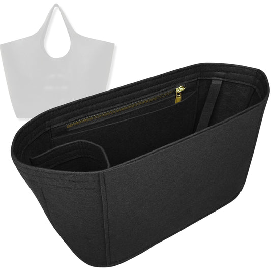 Bag Insert for (Anine Bing, Lili Tote) Organizer Tote Purse Organiser Liner Shaper [Premium Felt Material]