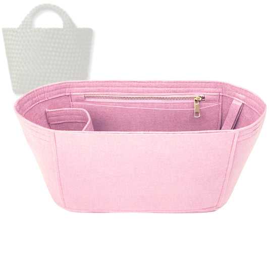 Bag Insert for (Naghedi, St Barths Small Tote) Organizer Tote Purse Organiser Liner Shaper [Premium Felt Material]