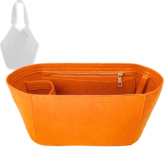 Bag Insert for (Khaite, Small Lotus Tote) Organizer Tote Purse Organiser Liner Shaper [Premium Felt Material]
