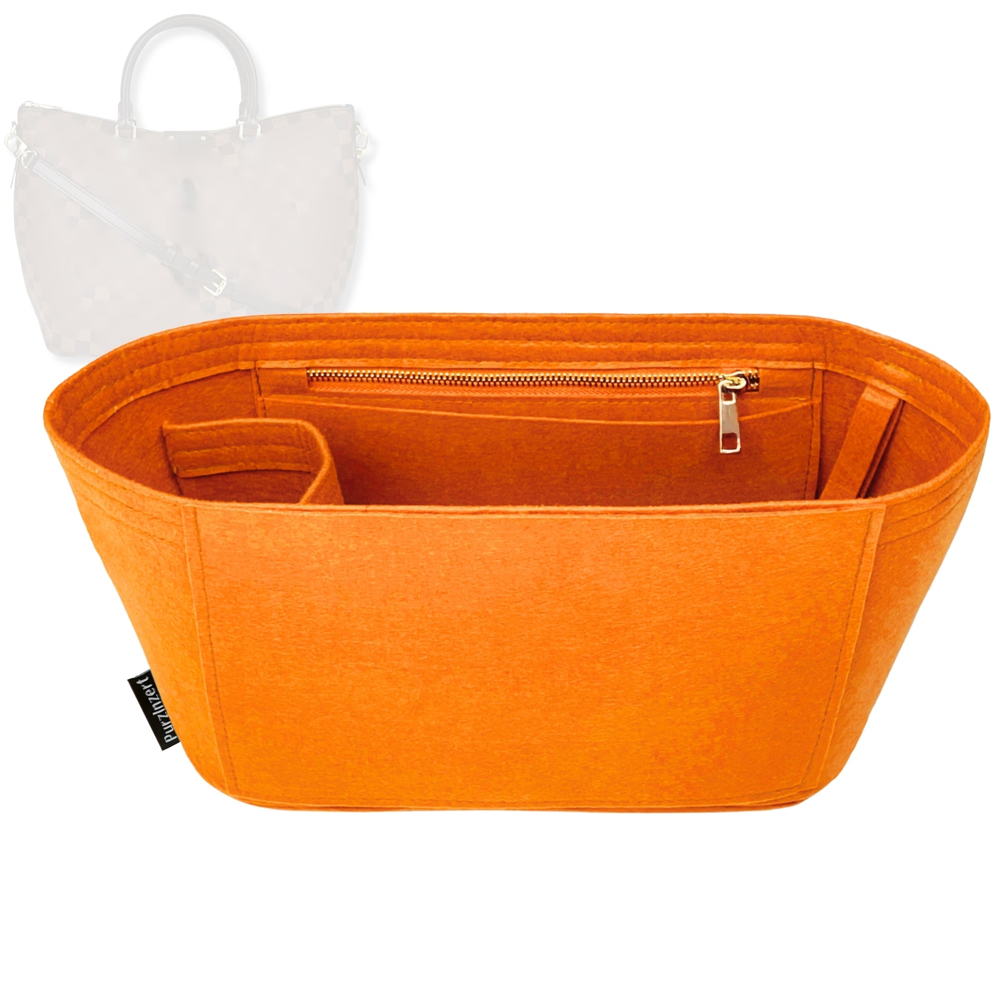 Bag Insert for (LV, Siena PM (Small)) Organizer Tote Purse Organiser Liner Shaper [Premium Felt Material]
