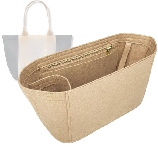 Bag Insert for (Rothys, The Essential Tote) Organizer Tote Purse Organiser Liner Shaper [Premium Felt Material]