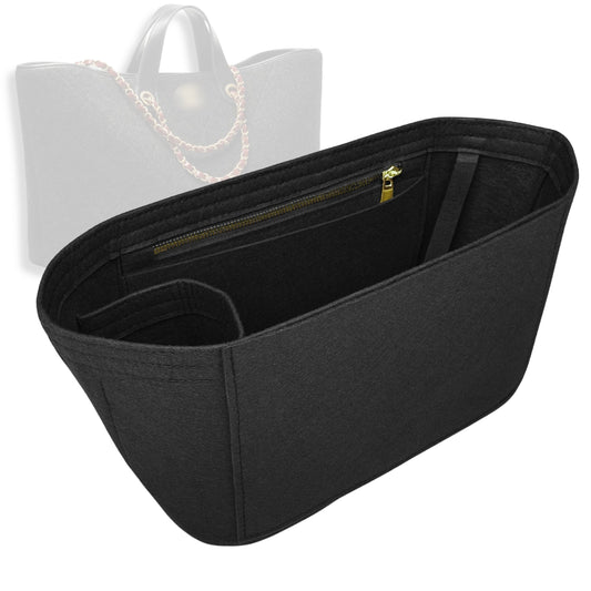 Bag Insert for (Chanel, Maxi Shopping Bag) Organizer Tote Purse Organiser Liner Shaper [Premium Felt Material]