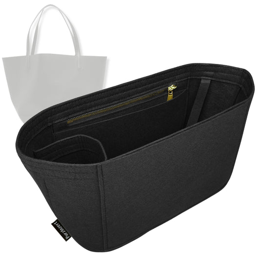 Bag Insert for (Mansur Gavriel, Everyday Soft Tote Bag) Organizer Tote Purse Organiser Liner Shaper [Premium Felt Material]