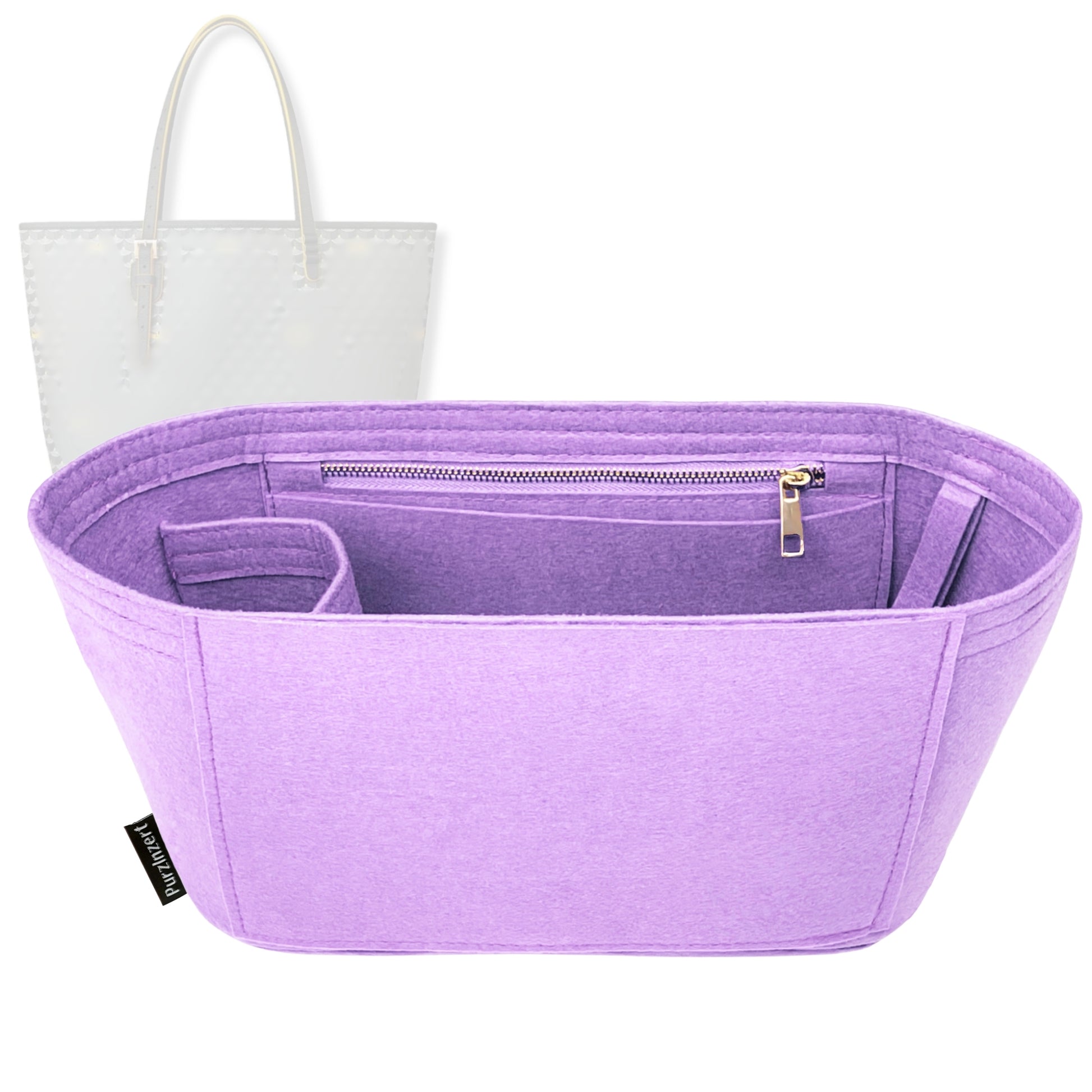 Bag Insert for (Faure Le Page, Daily Battle 32) Organizer Tote Purse Organiser Liner Shaper [Premium Felt Material]