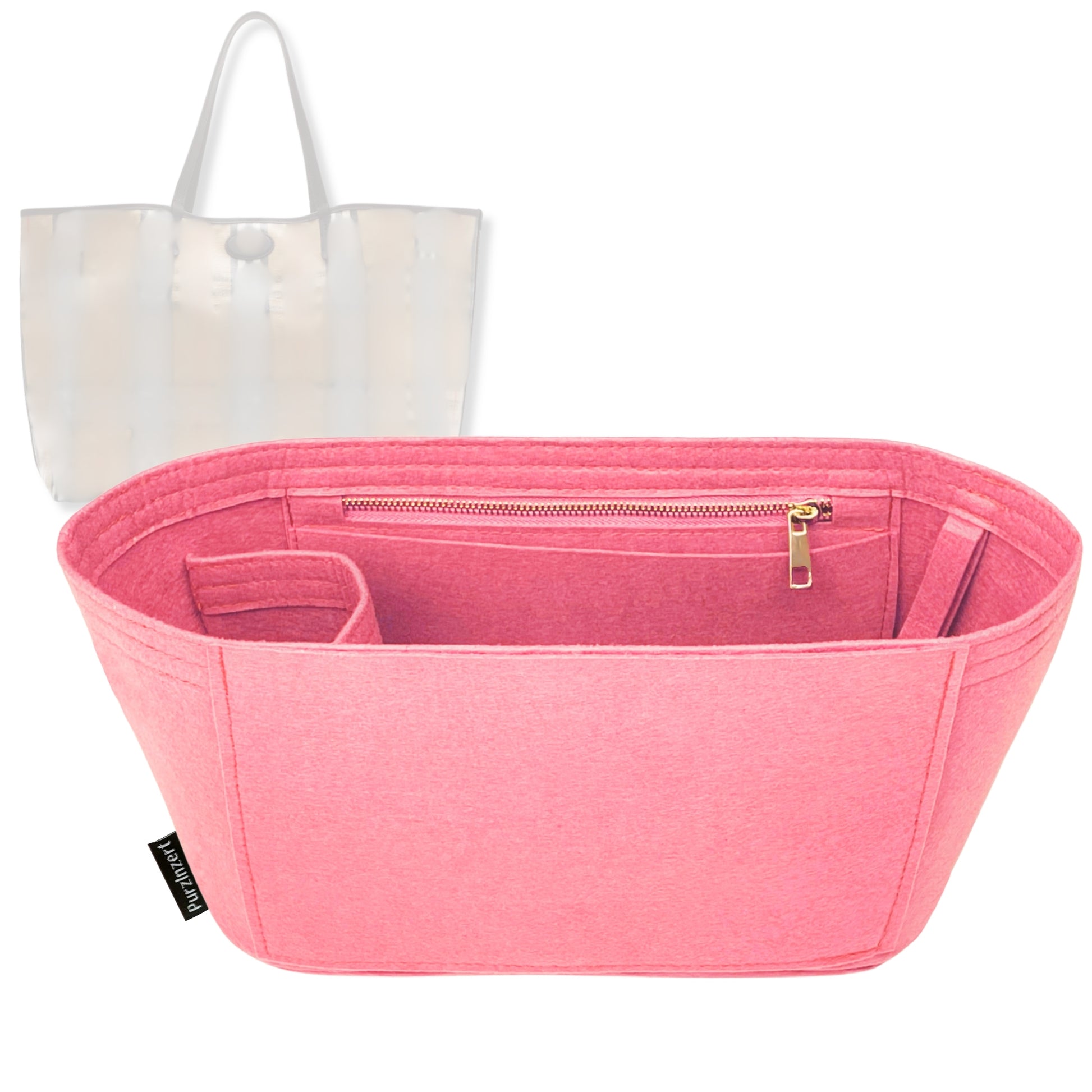 Bag Insert for (Burberry, Large Highlands Tote) Organizer Tote Purse Organiser Liner Shaper [Premium Felt Material]