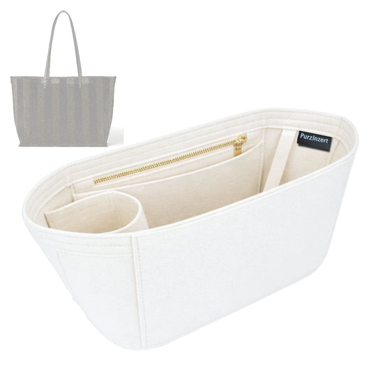 Bag Insert for (Fendi, Medium Roll 35cm) Organizer Tote Purse Organiser Liner Shaper [Premium Felt Material]