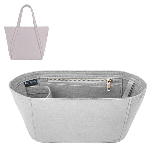 Bag Insert for (Baggu, Cloud Bag) Organizer Tote Purse Organiser Liner Shaper [Premium Felt Material]