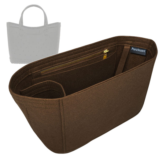 Bag Insert for (Crocs, Classic Large Tote) Organizer Tote Purse Organiser Liner Shaper [Premium Felt Material]