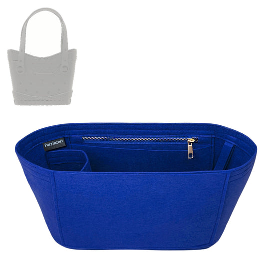 Bag Insert for (Crocs, Classic Small Tote) Organizer Tote Purse Organiser Liner Shaper [Premium Felt Material]