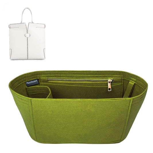 Bag Insert for (Tod's, Di Bag Folio in Leather Small) Organizer Tote Purse Organiser Liner Shaper [Premium Felt Material]