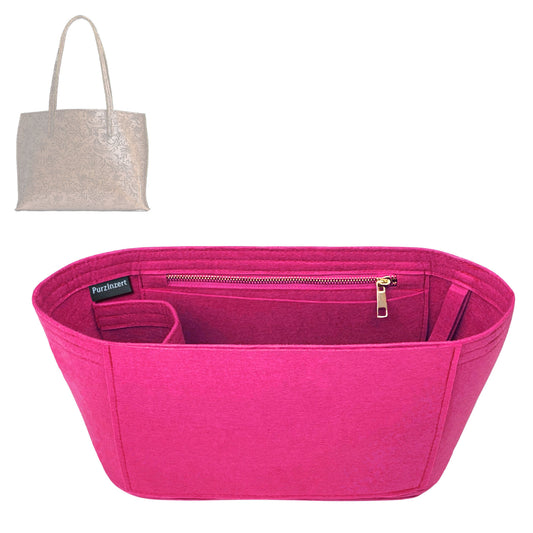 Bag Insert for (Portland Leather Goods, August Tote Medium) Organizer Tote Purse Organiser Liner Shaper [Premium Felt Material]