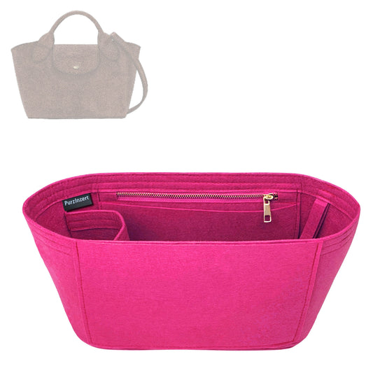 Bag Insert for (Longchamp, Épure XS Tote bag) Organizer Tote Purse Organiser Liner Shaper [Premium Felt Material]