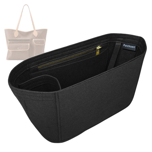 Bag Insert for (LV, Nevereverfull Cargo) Organizer Tote Purse Organiser Liner Shaper [Premium Felt Material]