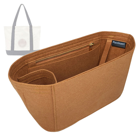 Bag Insert for (Trader Joes, Mini Canvas Tote) Organizer Tote Purse Organiser Liner Shaper [Premium Felt Material]