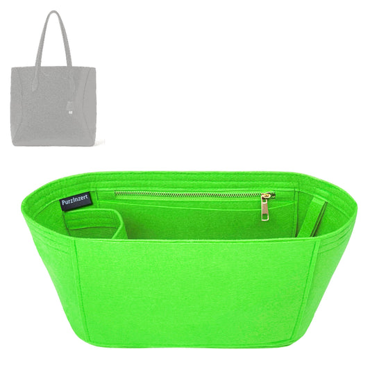 Bag Insert for (Loro Piana, Needle Shopper) Organizer Tote Purse Organiser Liner Shaper [Premium Felt Material]