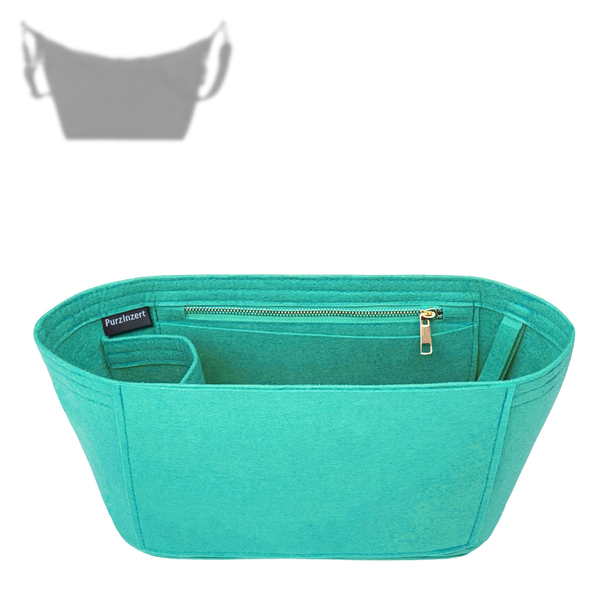 Bag Insert for (Longchamp, Le Pliage Energy M Crossbody 10343HSR) Organizer Tote Purse Organiser Liner Shaper [Premium Felt Material]