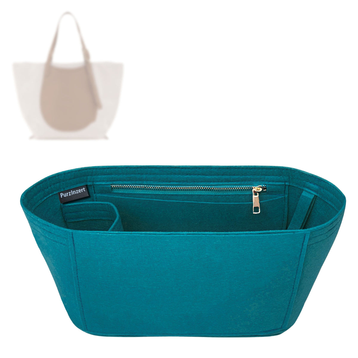 Bag Insert for (Longchamp, Complice XL Tote bag) Organizer Tote Purse Organiser Liner Shaper [Premium Felt Material]