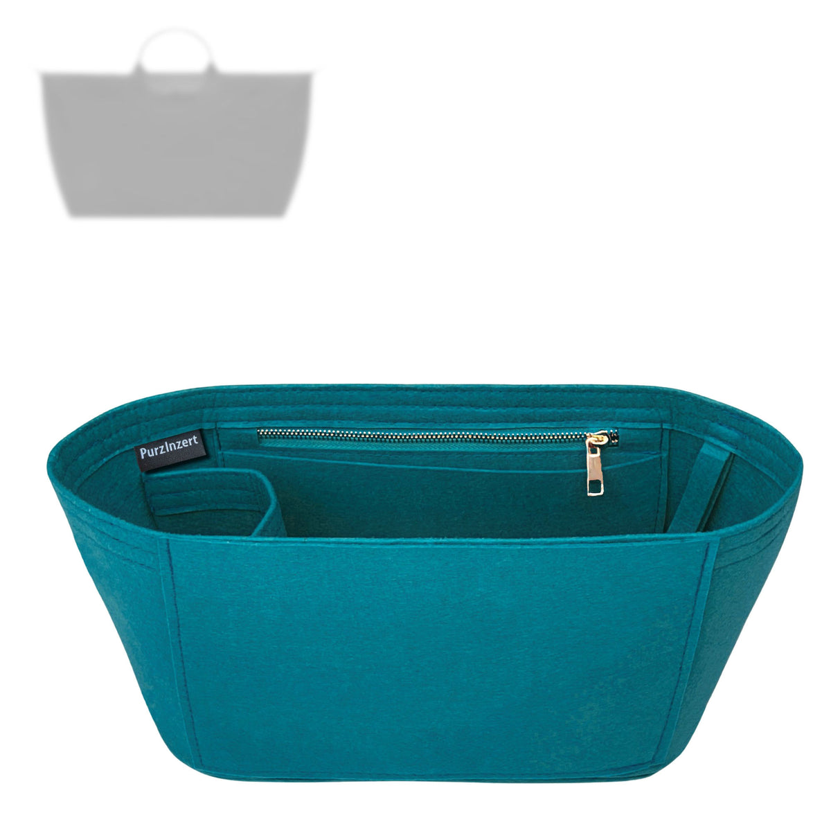 Bag Insert for (Longchamp, Le Pliage One XL Travel bag) Organizer Tote Purse Organiser Liner Shaper [Premium Felt Material]