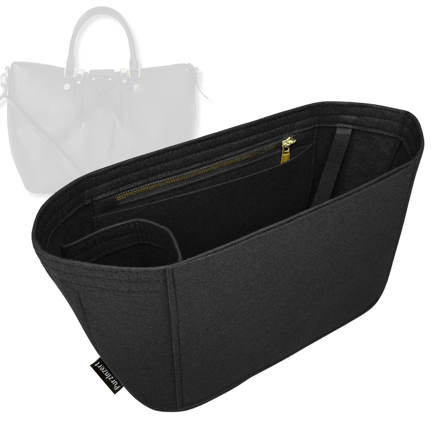 Bag Insert for (LV, Empreinte Mazarine MM (Medium)) Organizer Tote Purse Organiser Liner Shaper [Premium Felt Material]