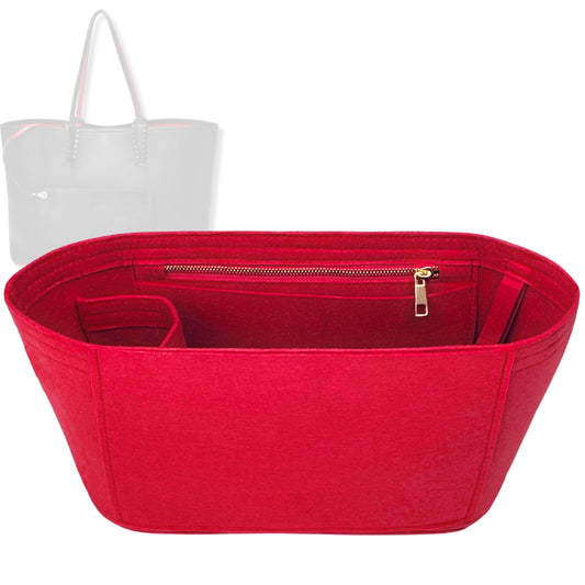 Bag Insert for (Christian Louboutin, Cabata East West) Organizer Tote Purse Organiser Liner Shaper [Premium Felt Material]