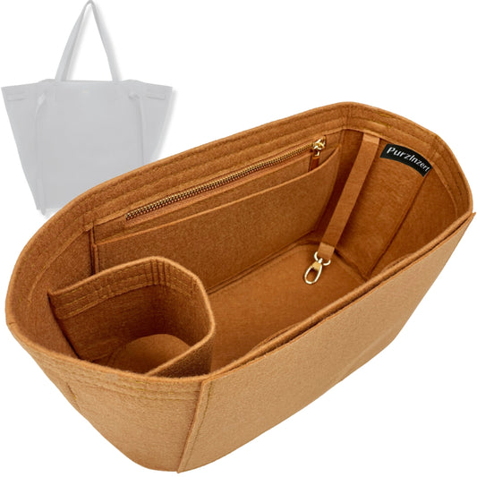 Bag Insert for (Celine, Small Cabas Phantom) Organizer Tote Purse Organiser Liner Shaper [Premium Felt Material]