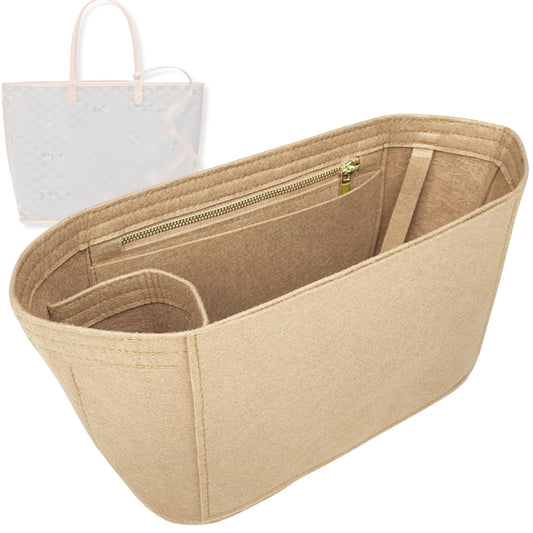 Bag Insert for (Goyard, Anjou GM (Large)) Organizer Tote Purse Organiser Liner Shaper [Premium Felt Material]