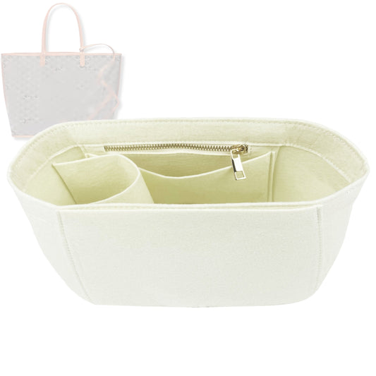 Bag Insert for (Goyard, Anjou PM (Small)) Organizer Tote Purse Organiser Liner Shaper [Premium Felt Material]