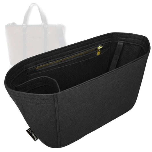 Bag Insert for (LV, Week-End Tote PM (Small)) Organizer Tote Purse Organiser Liner Shaper [Premium Felt Material]