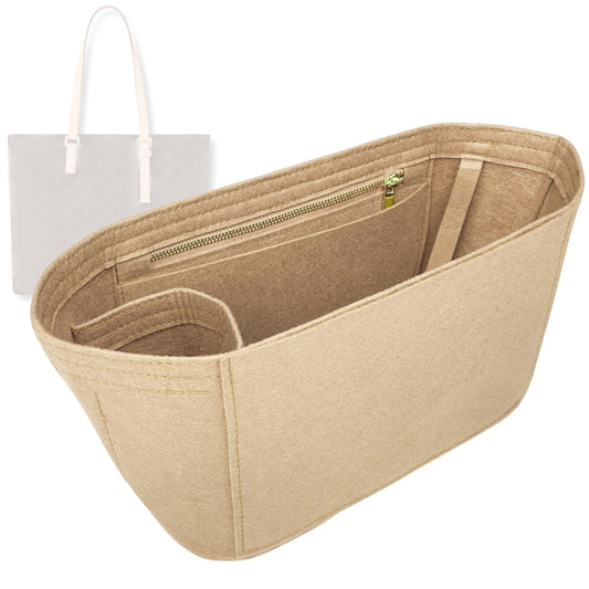 Bag Insert for (LV, Mezzo) Organizer Tote Purse Organiser Liner Shaper [Premium Felt Material]