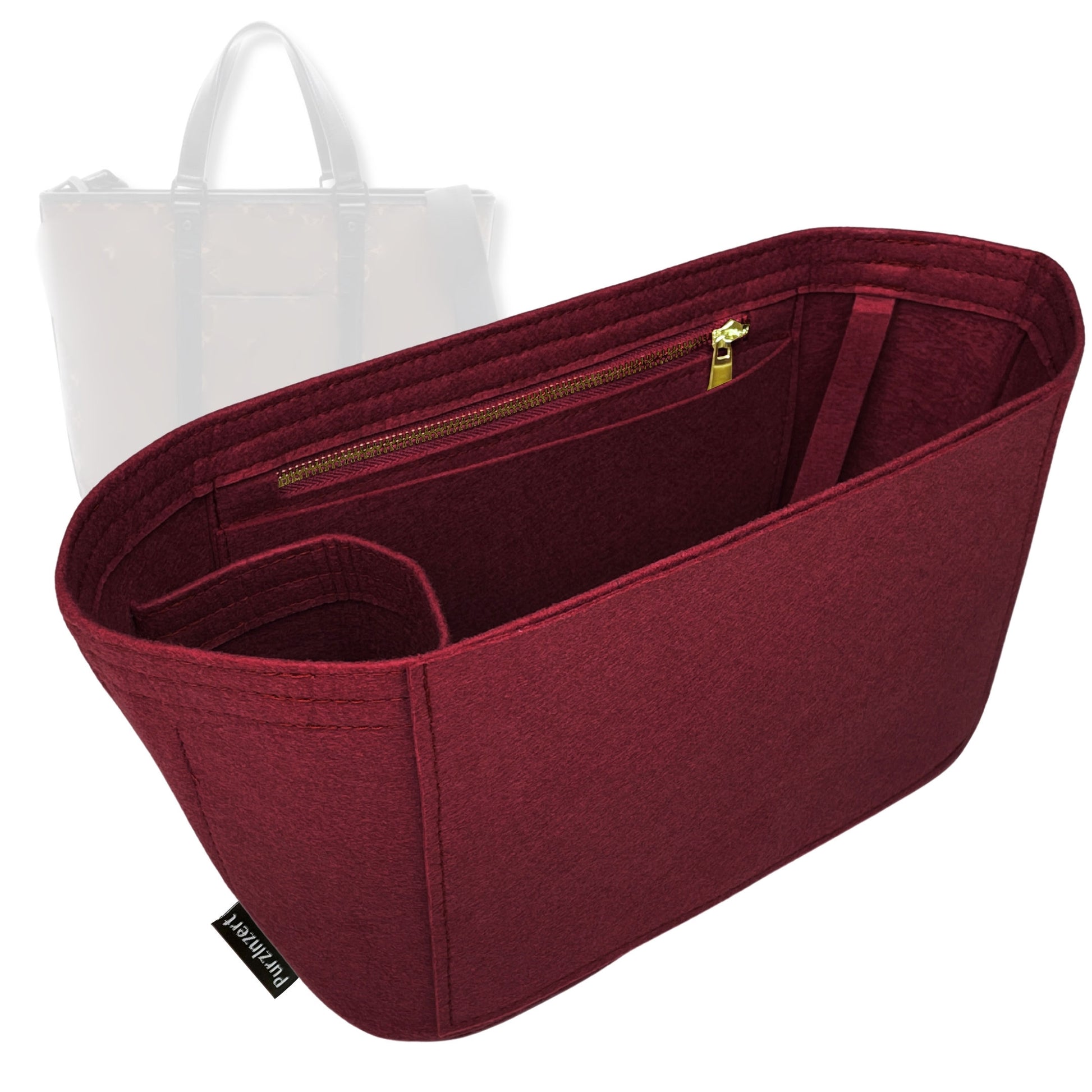 Bag Insert for (LV, Weekend Tote) Organizer Tote Purse Organiser Liner Shaper [Premium Felt Material]