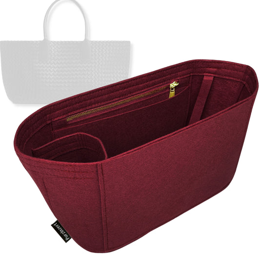 Bag Insert for (Bottega Veneta, Large Cabat) Organizer Tote Purse Organiser Liner Shaper [Premium Felt Material]