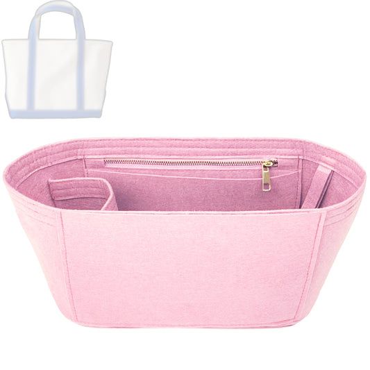 Bag Insert for (L.L.Bean, Boat and Tote - Small) Organizer Tote Purse Organiser Liner Shaper [Premium Felt Material]