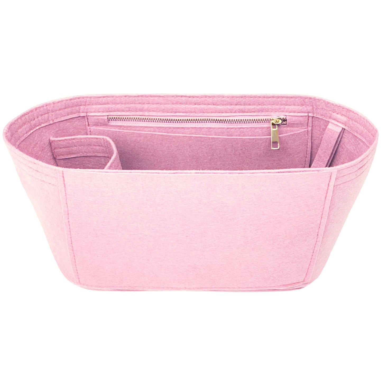 Bag Insert for (Mulberry, Micro Zipped Bayswater) Organizer of Felt Fabric