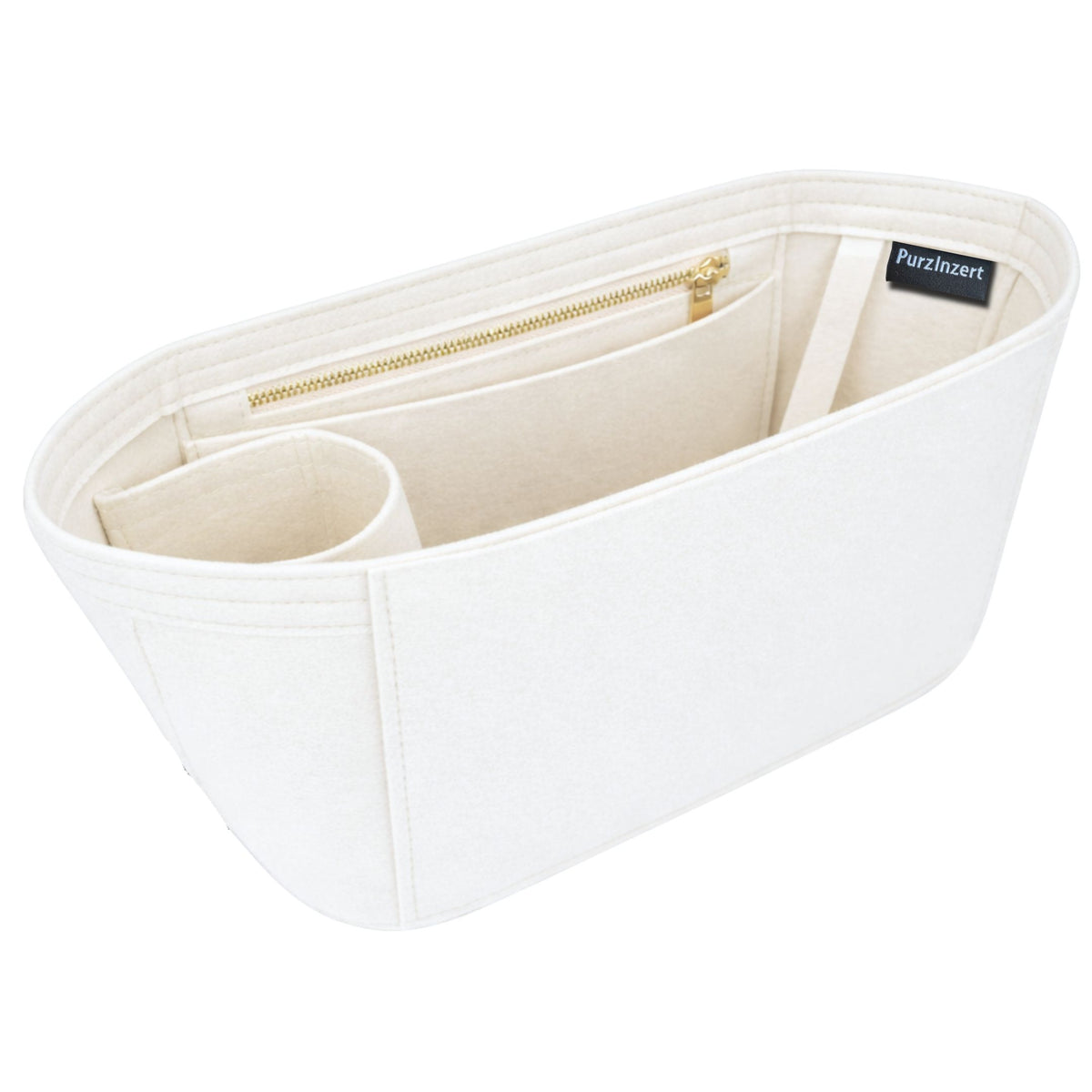 Bag Insert for (Celine, Small CUBE BAG) Organizer of Felt Fabric