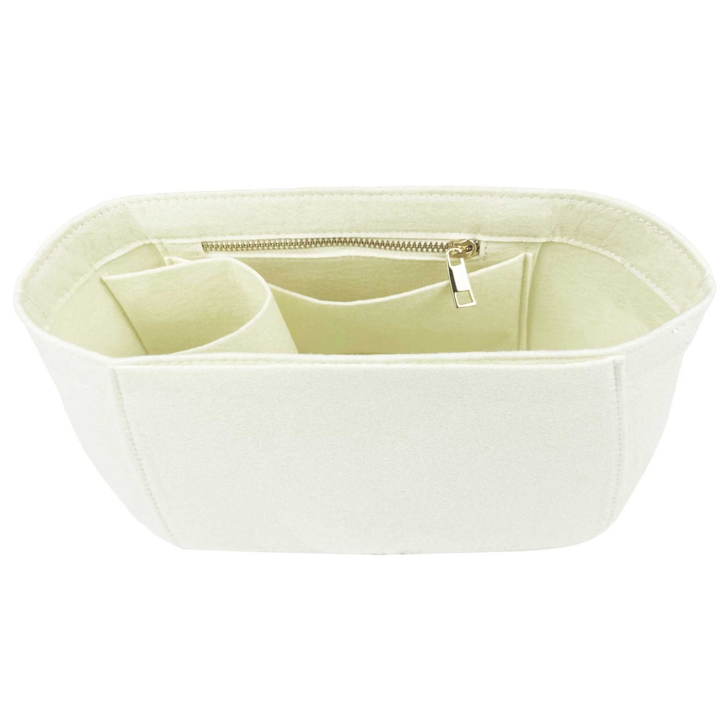 Bag Insert for (Burberry, Medium Honeybrook Tote) Organizer of Felt Fabric