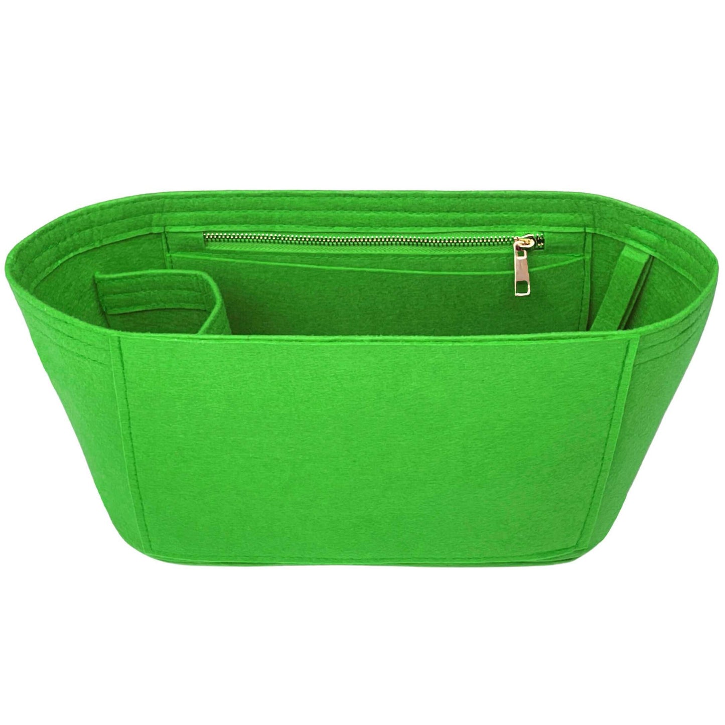 Bag Insert for (Mulberry, Mini Zipped Bayswater) Organizer of Felt Fabric